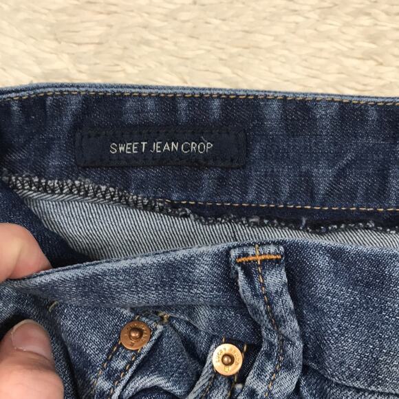 Lucky Brand Womens 6 / 28 Sweet Jean Crop Vintage Y2k Retro 90s - Picture 3 of 9